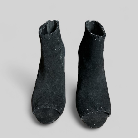 Marc Fisher black suede booties, size 7.5 - Picture 3 of 5